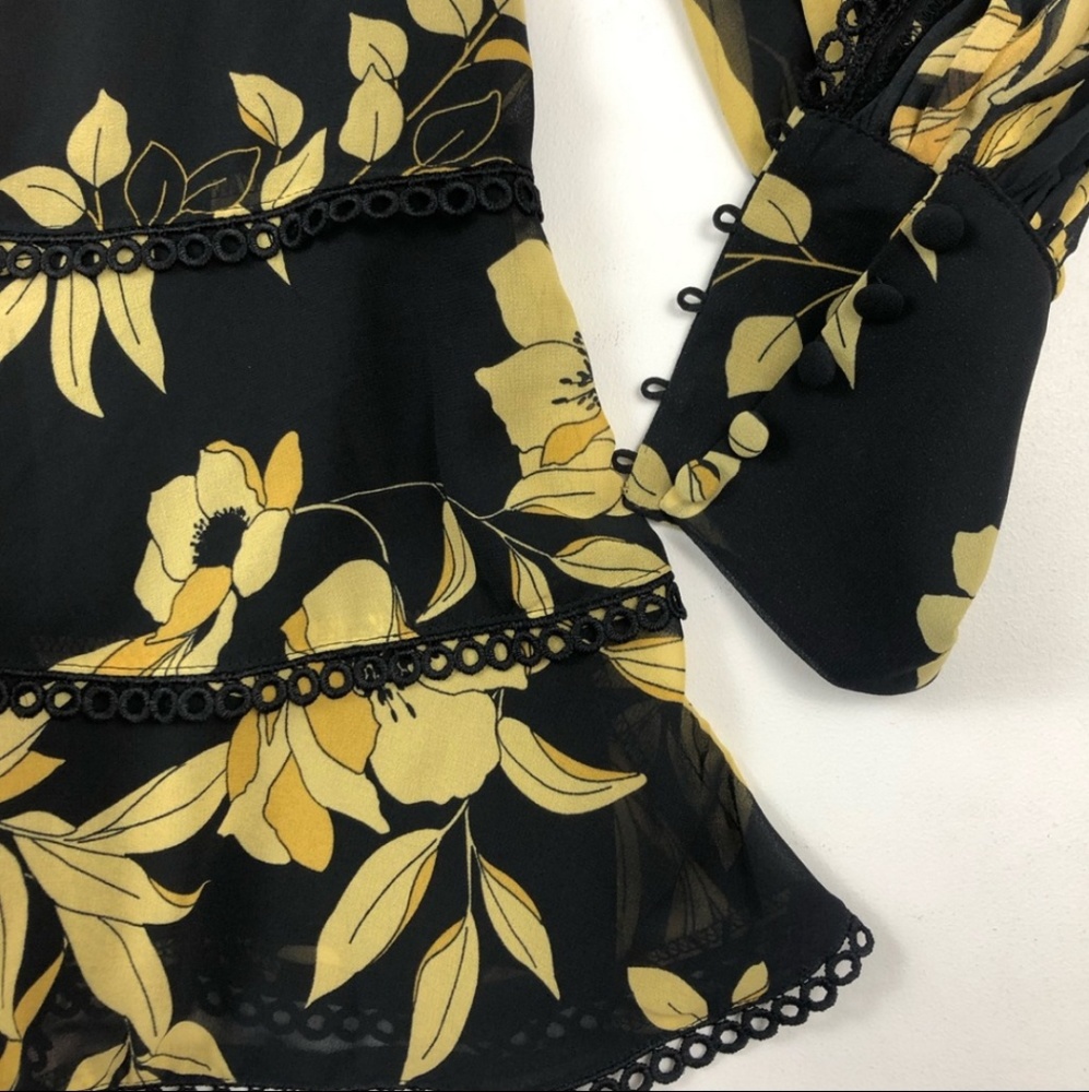 Bardot Grace Floral Fit & Flare Dress - Picture 9 of 10